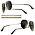 Iconic Ray-Ban Aviator Gradient Sunglasses 3D model small image 8