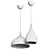 Innovative Spinning Pendant Lamp 3D model small image 4