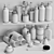 Modern 11-Piece Bathroom Accessories Set 3D model small image 5