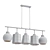 Cubus Glass Pendant Light 3D model small image 2