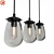 Sleek Glow Glass Pendant Light 3D model small image 1