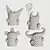 Tribal Ceramic Figurines Collection 3D model small image 4