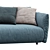 Contemporary Meridiani Scott Sofa 3D model small image 7