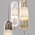 Elegant ATE Chandelier: Detailed & Versatile 3D model small image 3