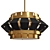 Walt 89007: Elegant Ceiling Chandelier 3D model small image 1