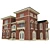 Elegant Classic House 3D model small image 4