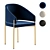 Modern IRVING Chair: Stylish and Comfortable 3D model small image 1