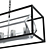 Title: Eurosvet Crate 70122/5 Pendant Chandelier 3D model small image 2