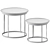 Elegant Coffee Table Set: Kerry 3D model small image 2