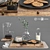 Modern 14-piece Kitchen Set 3D model small image 1