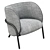 Elegant Royce Armchair - Modern Design 3D model small image 6