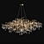 Elegant Serip Bijout Chandelier 3D model small image 2