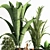 Sleek Indoor Plant Set 06 3D model small image 5