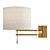 Holly Hunt Swing Arm Sconce 3D model small image 1