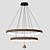 Luminous Elegance: LED Chandelier 3D model small image 1
