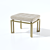 Luxury Oro Pouf by Tosconova 3D model small image 1