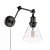 Industrial Articulating Arm Glass Sconce 3D model small image 3