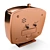 Vintage Style Alarm Clock 3D model small image 2