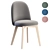 Tuka Wood Chair: Stylish and Sturdy 3D model small image 6