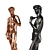 Copper Black Tall-Edged David 3D model small image 3