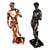 Copper Black Tall-Edged David 3D model small image 4