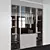 Elegant Tall Wardrobe 3D model small image 6