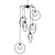 Elegant Moorsgate 6-Tier Chandelier 3D model small image 1