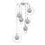 Elegant Moorsgate 6-Tier Chandelier 3D model small image 2