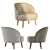Tirolo Ginger Easy Chair: Stylish Comfort for Your Home! 3D model small image 5