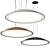 Modern Big Pendant Lamp 3D model small image 1