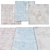 Square Rugs Collection | Various Sizes 3D model small image 1