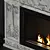 Timeless Hearth: Exquisite 3D Fireplace 3D model small image 11