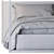 Alcova Bed: Sleek and Stylish. 3D model small image 4
