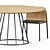Elegant Illa Table & Shell Chair 3D model small image 4