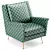 Carlo Mid-Century Chair: Stylish and Functional 3D model small image 5