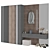 Elegant Hallway Storage Solution 3D model small image 2