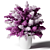 Elegant Pink and White Lilacs 3D model small image 1