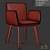 Elegant Jamis Armchair: Jehs & Laub Design 3D model small image 4