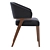 Modern Accent Chair Accento 3D model small image 3