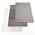 Cozy Collection: Set of 5 Carpets 3D model small image 1