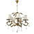 Elegant Sofia Chandelier 3D model small image 1