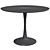 Modern Circle Dining Table 3D model small image 2
