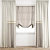 Polygonal Model Curtain 3D model small image 1