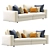 Elegant Prostoria Classic Sofa 3D model small image 6