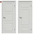 Title: Classic Door Set - Timeless Elegance 3D model small image 1