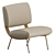 Modern Iconic Armchair: ROUND D.154.5 by Molteni & C 3D model small image 2