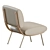 Modern Iconic Armchair: ROUND D.154.5 by Molteni & C 3D model small image 6