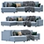 Timeless Elegance - Prostoria Classic Sectional 3D model small image 1