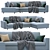 Timeless Elegance - Prostoria Classic Sectional 3D model small image 3