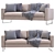 Luxury Leather Sofa - Prostoria Elegance 3D model small image 2